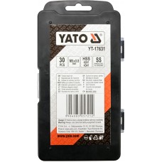 YATO Kit de reparat filete, M5x0.8mm..